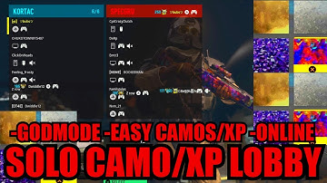 *NEW* XP/CAMO LOBBY GLITCH! MW2 BOT LOBBY GLITCH ONLINE GODMODE! MW2 CAMO GLITCH! MW2 GLITCHES!