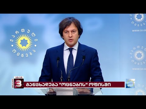 \"...ზურაბიშვილი დარჩება \"კოჭლ იხვად\" | კობახიძის პირველი განცხადება საკონსტიტუციოს გადაწყვეტილებაზე