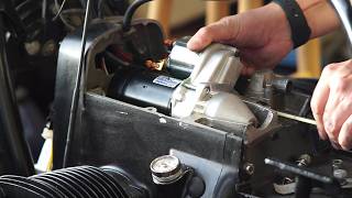 BMW R90/6 Starter Swap is Easy - My New Airhead!! (kinda)