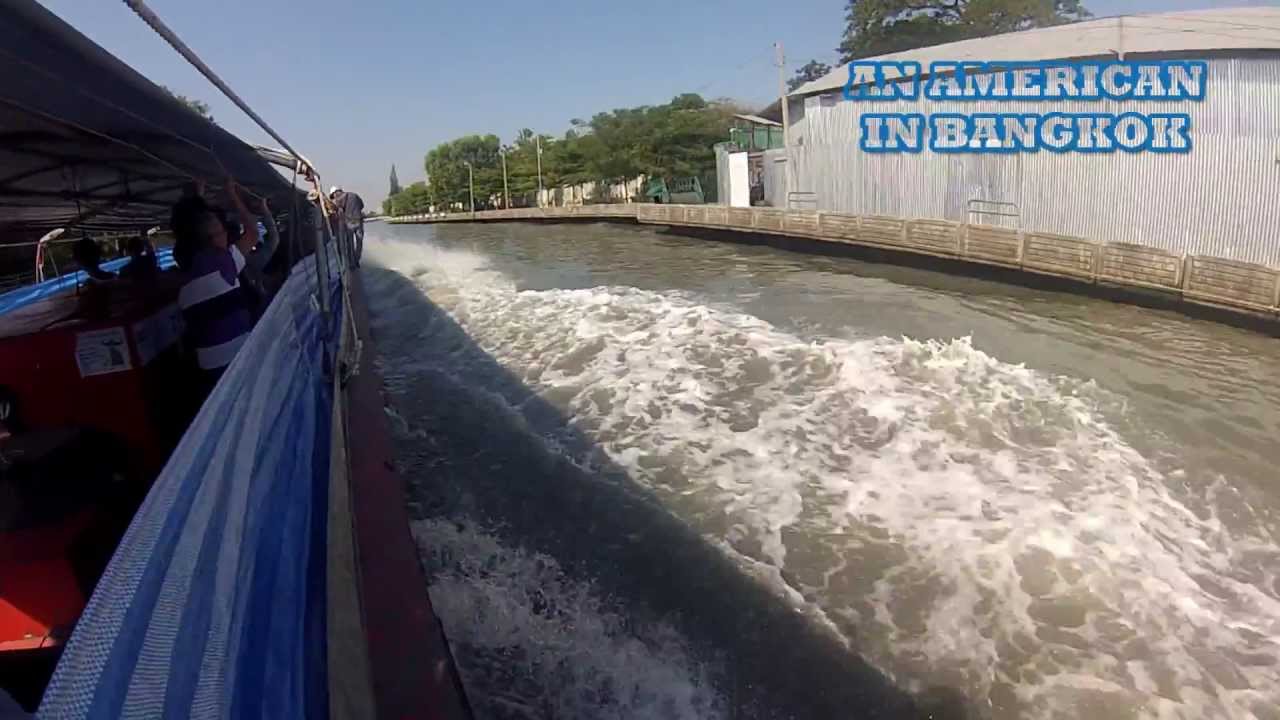 Getting Around Bangkok - Use The Boat Taxi! See Thailand From a Bangkok Water Taxi