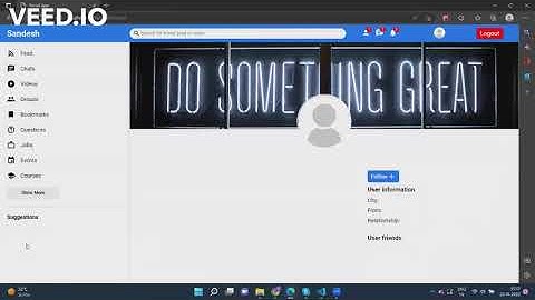 A full stack mern social media app project