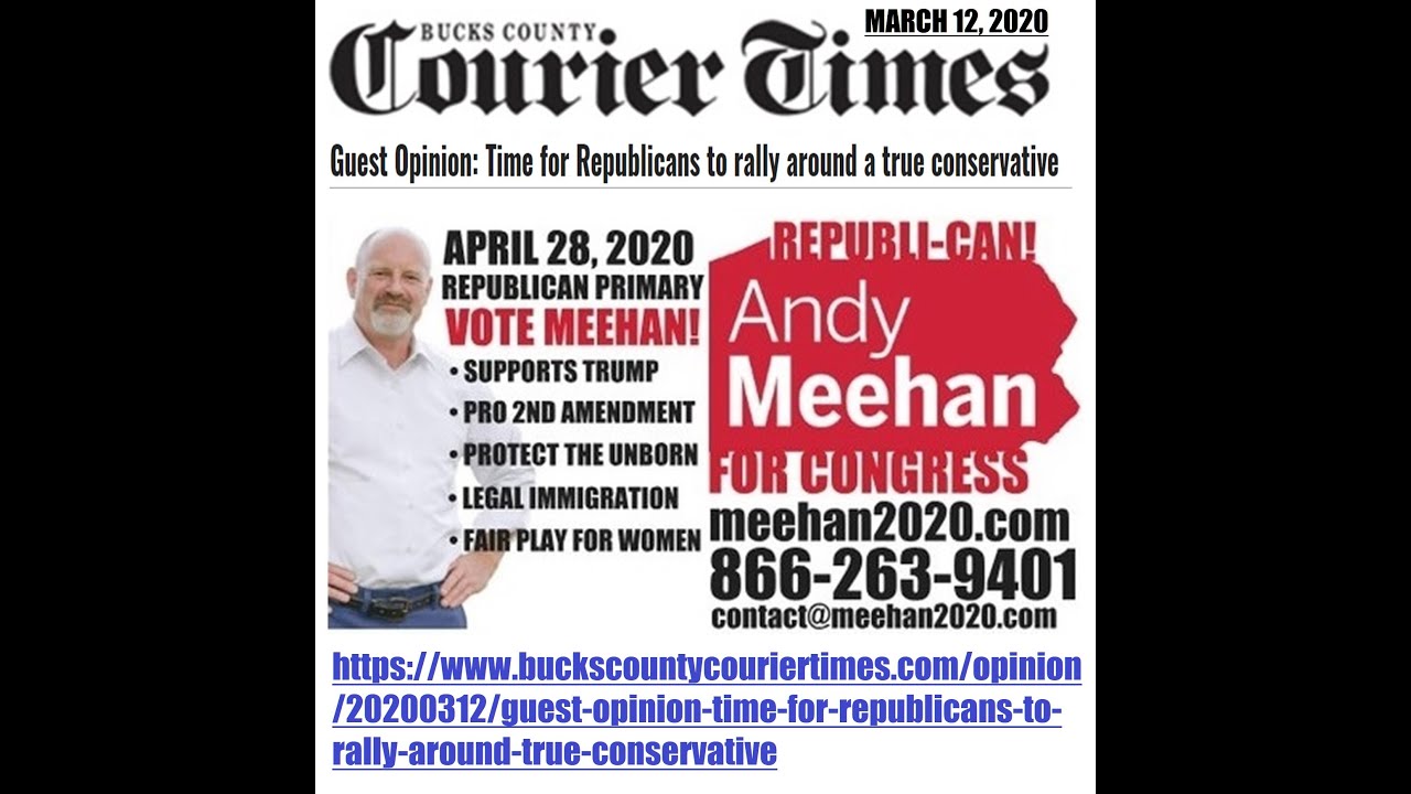BUCKS COUNTY COURIER TIMES EDITORIAL 31220 YouTube