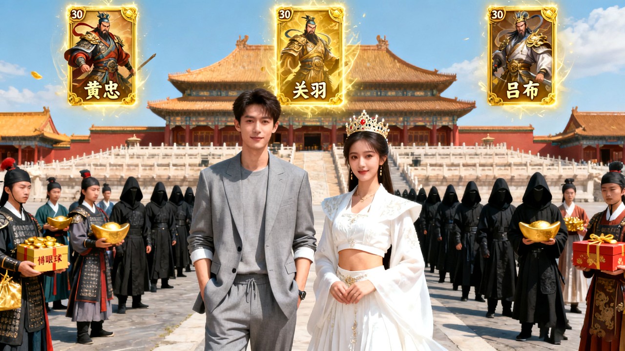 小夥遭惡霸群嘲，不料一句話便能召喚出三國猛將制服惡霸，女帝秒變迷妹贈他整個江山，助他稱霸異界！🚀