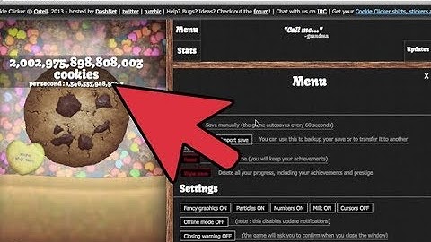 COOKIE CLICKER HACK 2018!!! INFINITE COOKIES (WORKING)