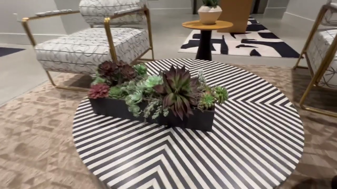 MyGift 12 Inch Modern Artificial Succulent Plants Arrangement Centerpiece in Black Rectangular Wood