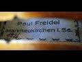 ♪♫ Fine old master violin by Paul Freidel 1926  バイオリン скрипка 小提琴 206