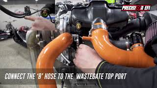 Precision EFI Wastegate Routing - 998 Turbo Engine Installation Guide