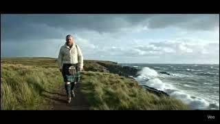 Scotsman Walking On Hascosay Island On History Visit To Orkney Islands Scotland