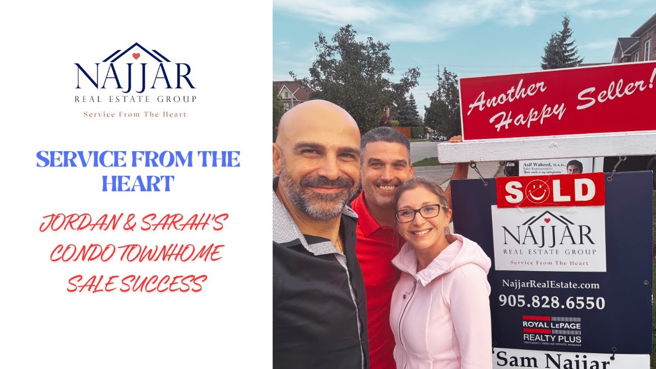 Service From the Heart: Jordan & Sarah’s Condo Townhome Sale Success