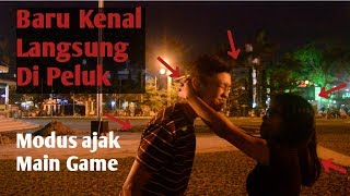 Modusin Cewek Main Game Dapat Pelukan | Prank Medan