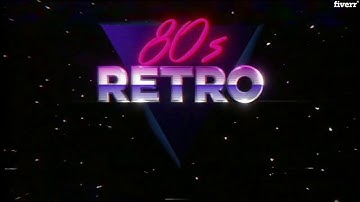 Make an 80s retro intro for you - Best Intros & Outros service