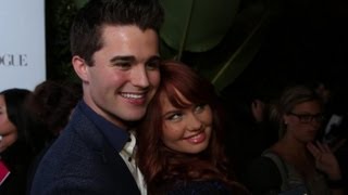 Debby Ryan & Spencer Boldman Interview - Teen Vogue Young Hollywood Party 2012