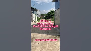 Đất Diên An mặt đường 4m thông gần 23/10 | 104m2 full thổ chỉ 1tỷ320tr