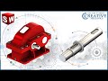 Сборка редуктора в Solidworks. Вал в Solidworks