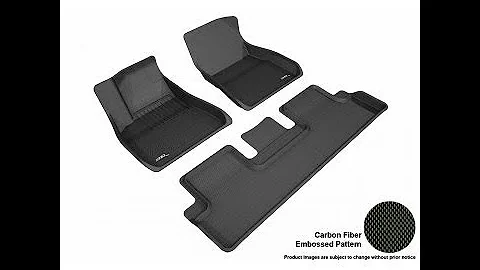 Floor mats for Tesla Model 3