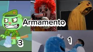 Flippy Vs Monster Ies Rackaracka Vs Demonic Pikachu Vs Ronald Mcdonald Rackaracka