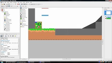 Multimedia Fusion Tutorial Episode 9 - Slopes!