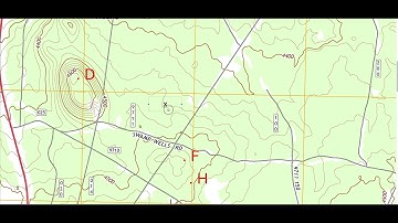 how to determine elevation on a contour map