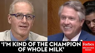 ‘How Do You Feel About Whole Milk?’: Roger Marshall Presses Expert On Dietary Benefits Of Milk