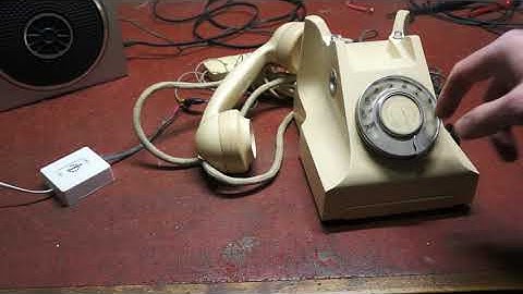 Testing the Dialgizmo decadic to DTMF converter