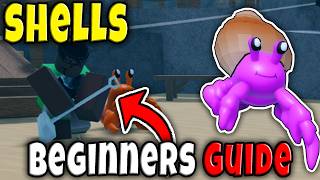 SHELLS BEGINNERS GUIDE (CRAB, CHARMS, SHELLS, CLAMS, CONCHS, CONTROLS, CODES) Roblox