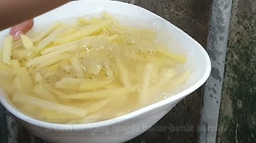 CARA MEMBUAT KENTANG GORENG || Tugas Teks Prosedur Bahasa Indonesia || SMAN 22 SURABAYA