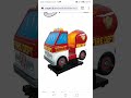 cogan Fire truck kiddie ride Kids