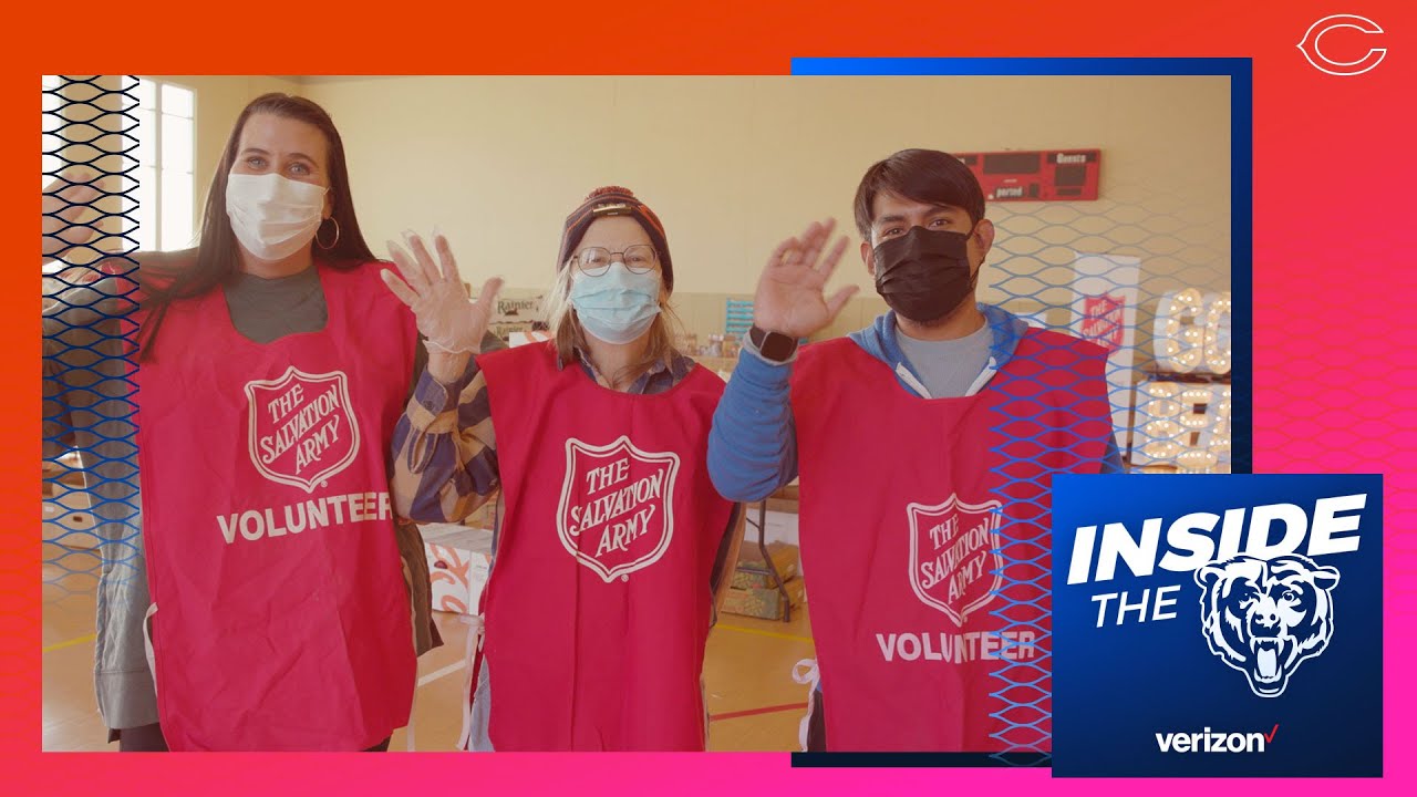 Bears, Campbell's Soup host Food Drive Chicago Bears YouTube