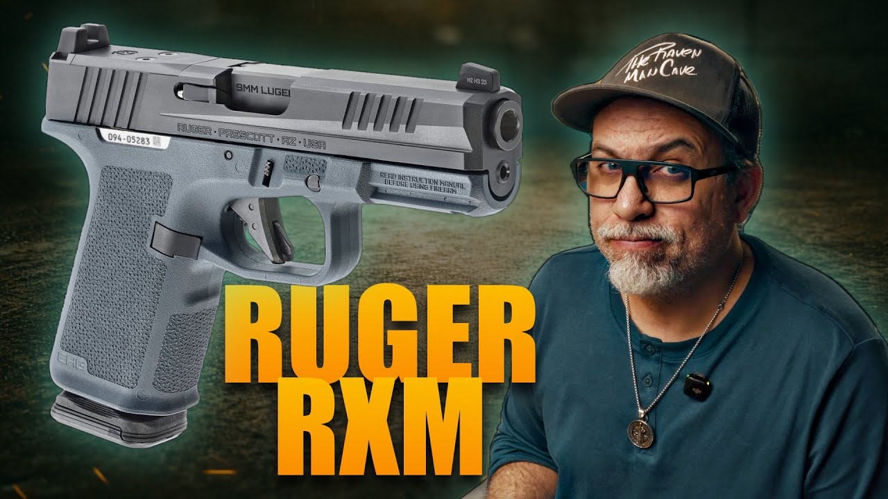 Ruger RXM: ¿la rival real de Glock? Modular, óptica directa y Gen3 compatible