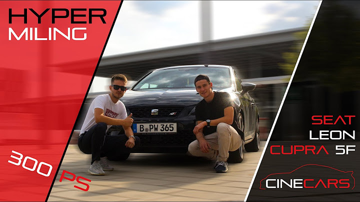 Schaffen wir die 1000Km mit 300PS? Hypermiling / Seat Leon Cupra 5F