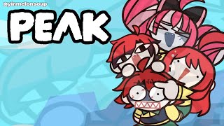 「PEAK」 w/ Team Red..Period Party? w/ Jurard T Rexford, Elizabeth Rose Bloodflame, Kureiji Ollie!