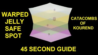 Warped Jelly Safe Spot - Catacombs of Kourend - Oldschool Runescape