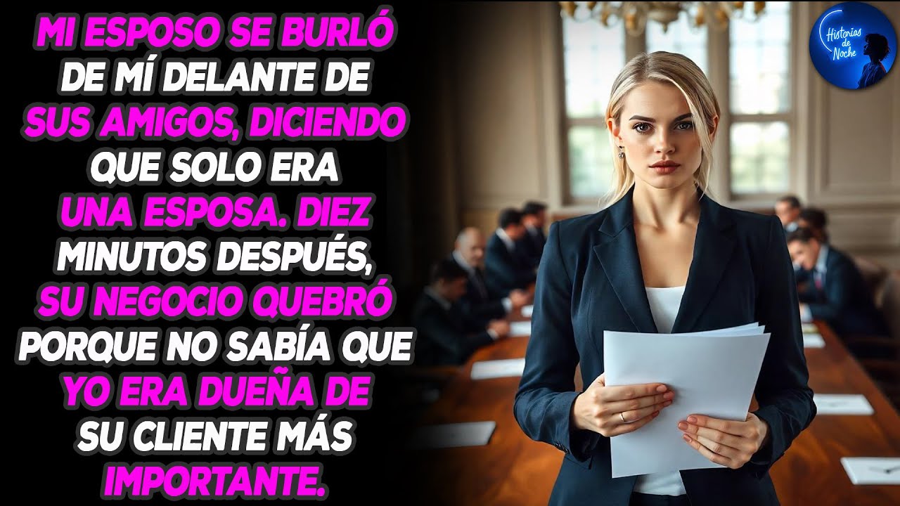 Mi esposo se burló de mí llamándome 