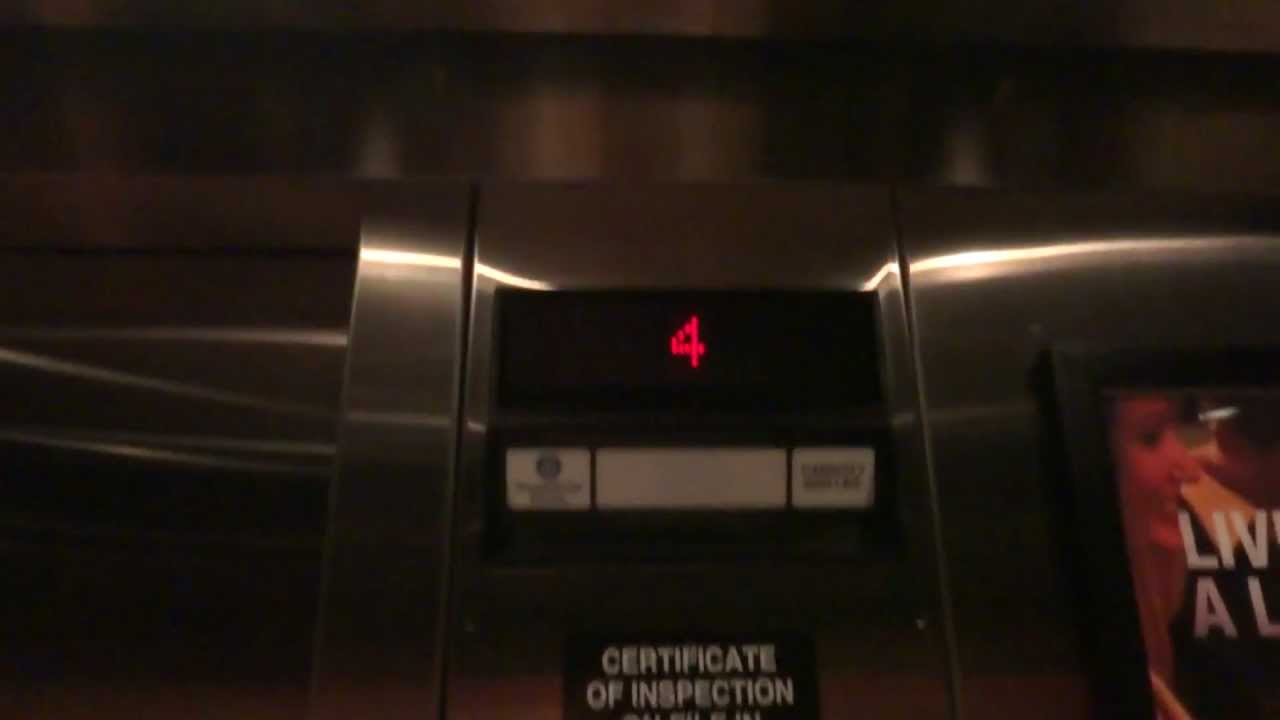 Dover HIGHdraulic elevator @ Sheraton Hotel Roanoke VA w cannycart