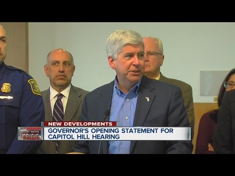 Governor Snyder testifies