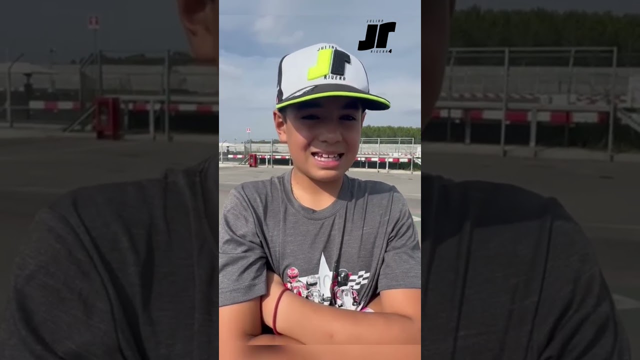 Julian Rivera Salas, piloto Ecuatoriano de Karting. 