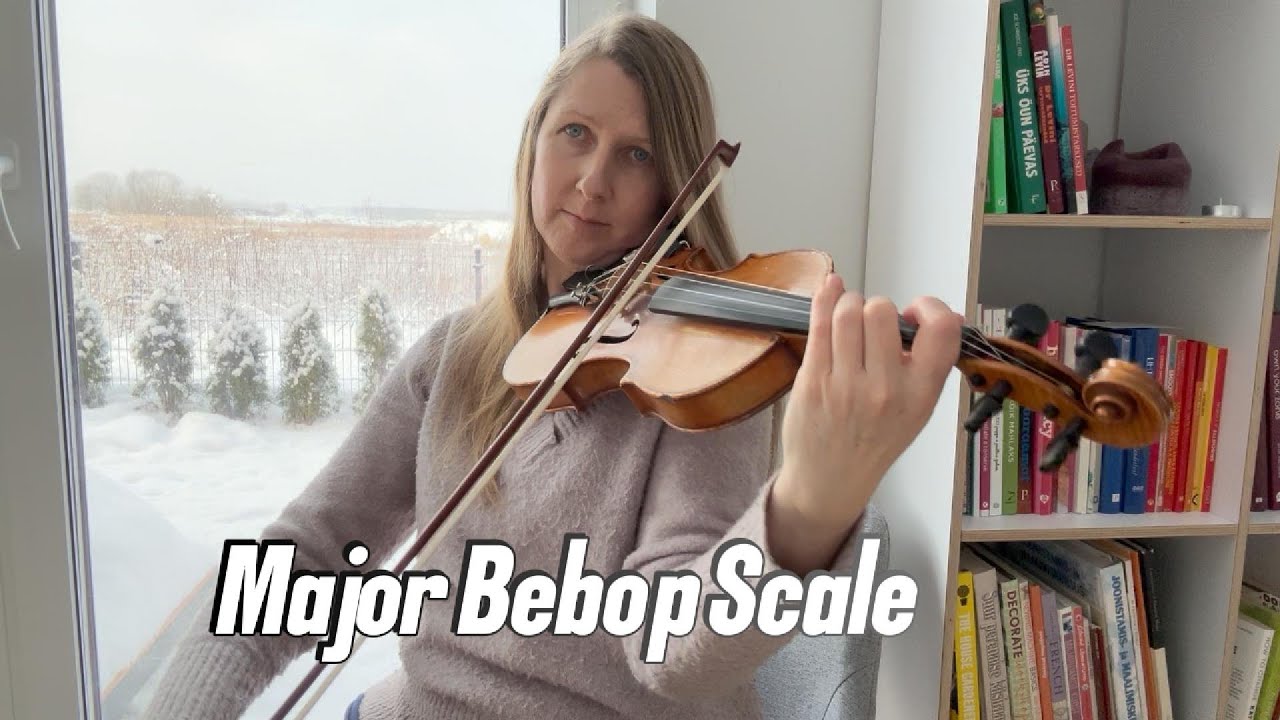 Major Bebop Scale – Jazz Violin Practice & Variations