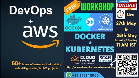 Free LIVE Docker Kubernetes and #Virtual Machines Weekend Workshop Part1/2 27th May 2023