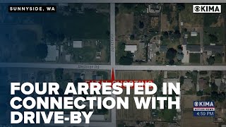 Four Arrests in Connection to Drive by in Sunnyside