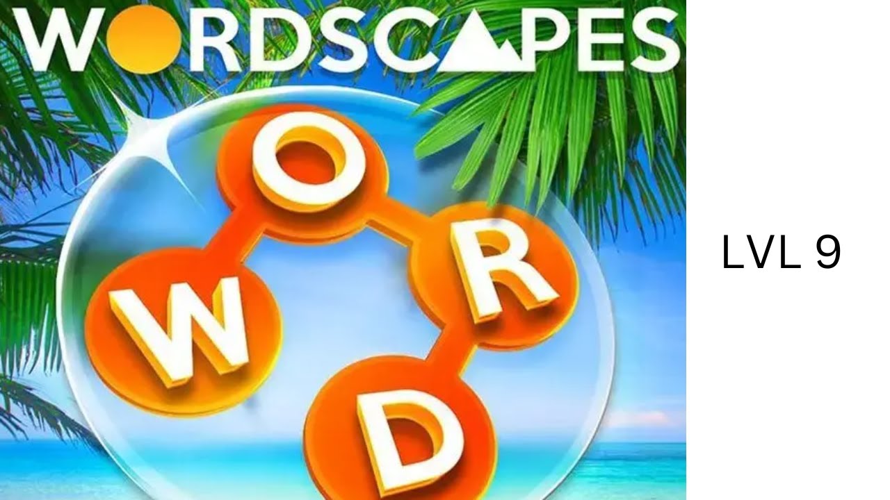 Wordscapes lvl 9