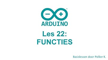 Arduino Les 22: Functies