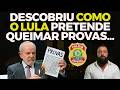 Enquanto o Brasil quebra, Lula gasta R$ 290 Mil pra moer papel e queimar as roubalheiras no planalto