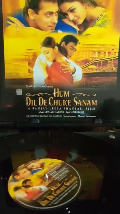 Chand Chupa Badal Mein (Hum Dil De Chuke Sanam) Vinyl Record🥳 #salman #aishwarya #ajay #uditnarayan