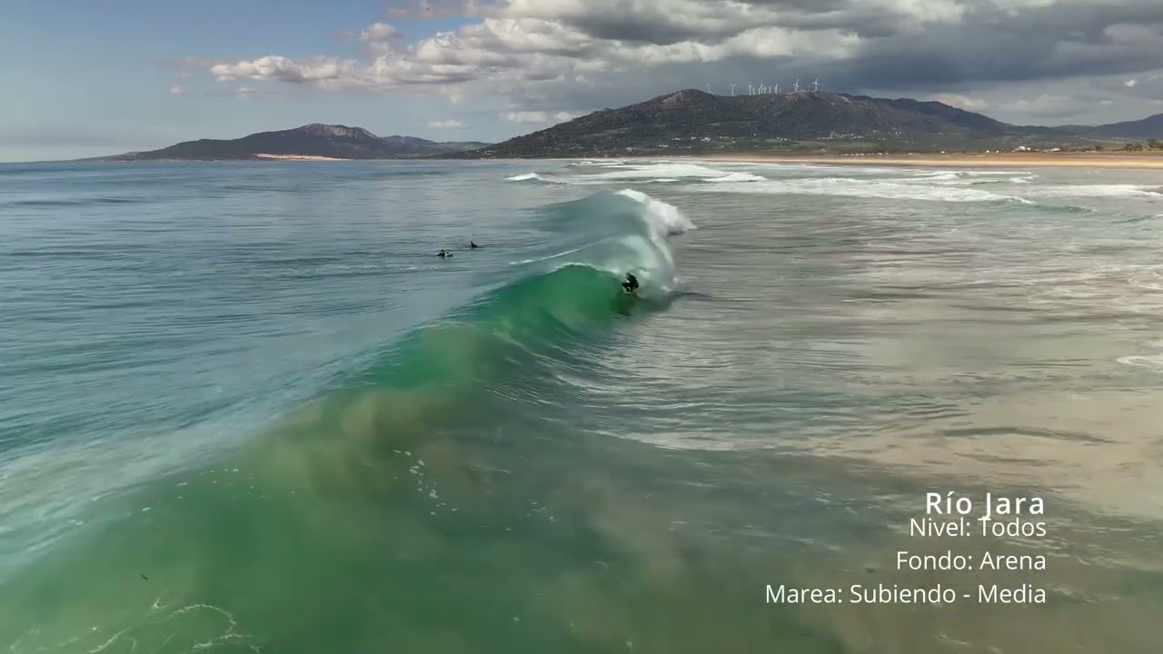 Surfing Tarifa - Los mejores spots de surf en Tarifa desde el aire