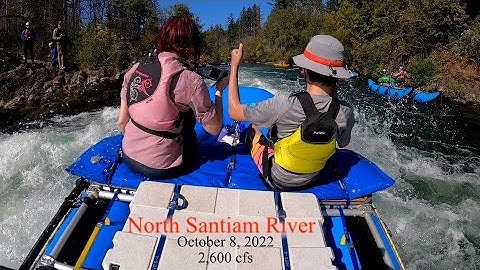 North Santiam River - 10/08/22 (2,600 cfs)