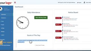 Daily Quote System - PHPPayroll.com
