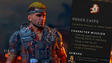 Blackout: How to Unlock Crash! (Poker Chip Location)