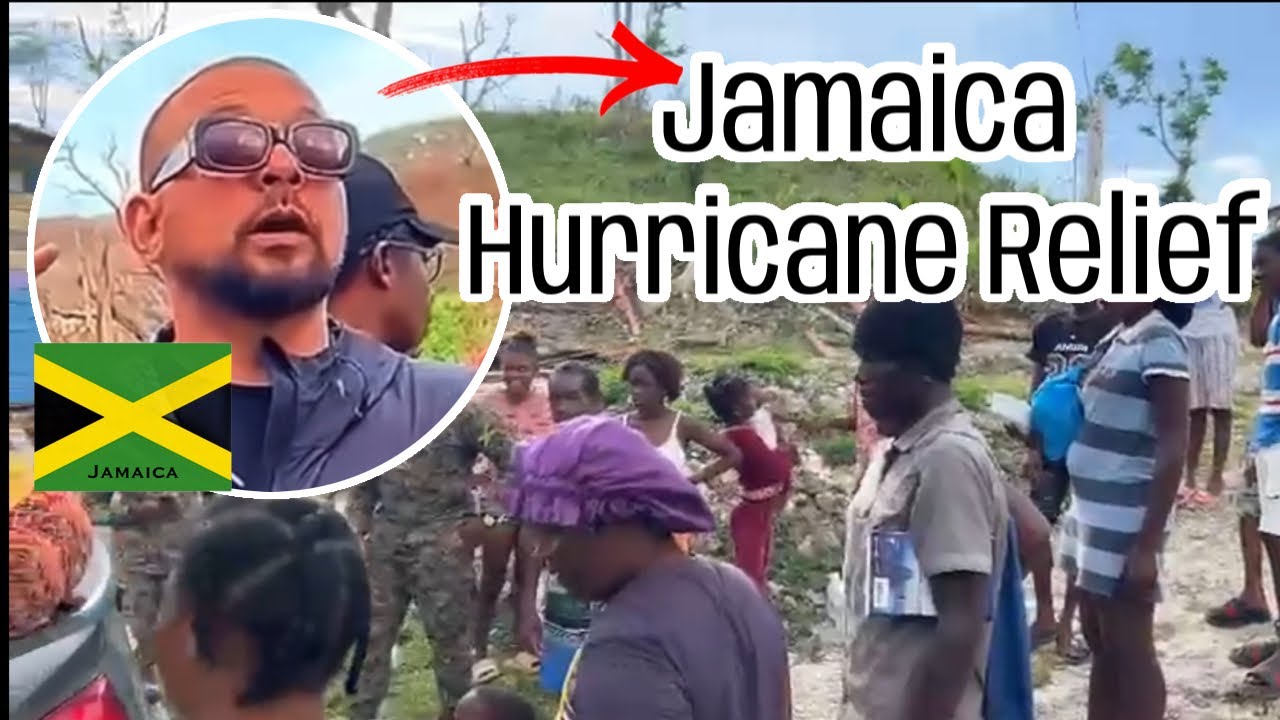 Supporting SEAN PAUL Foundation| Giving Out Hurricane Relief Donations In Jamaica 🇯🇲 