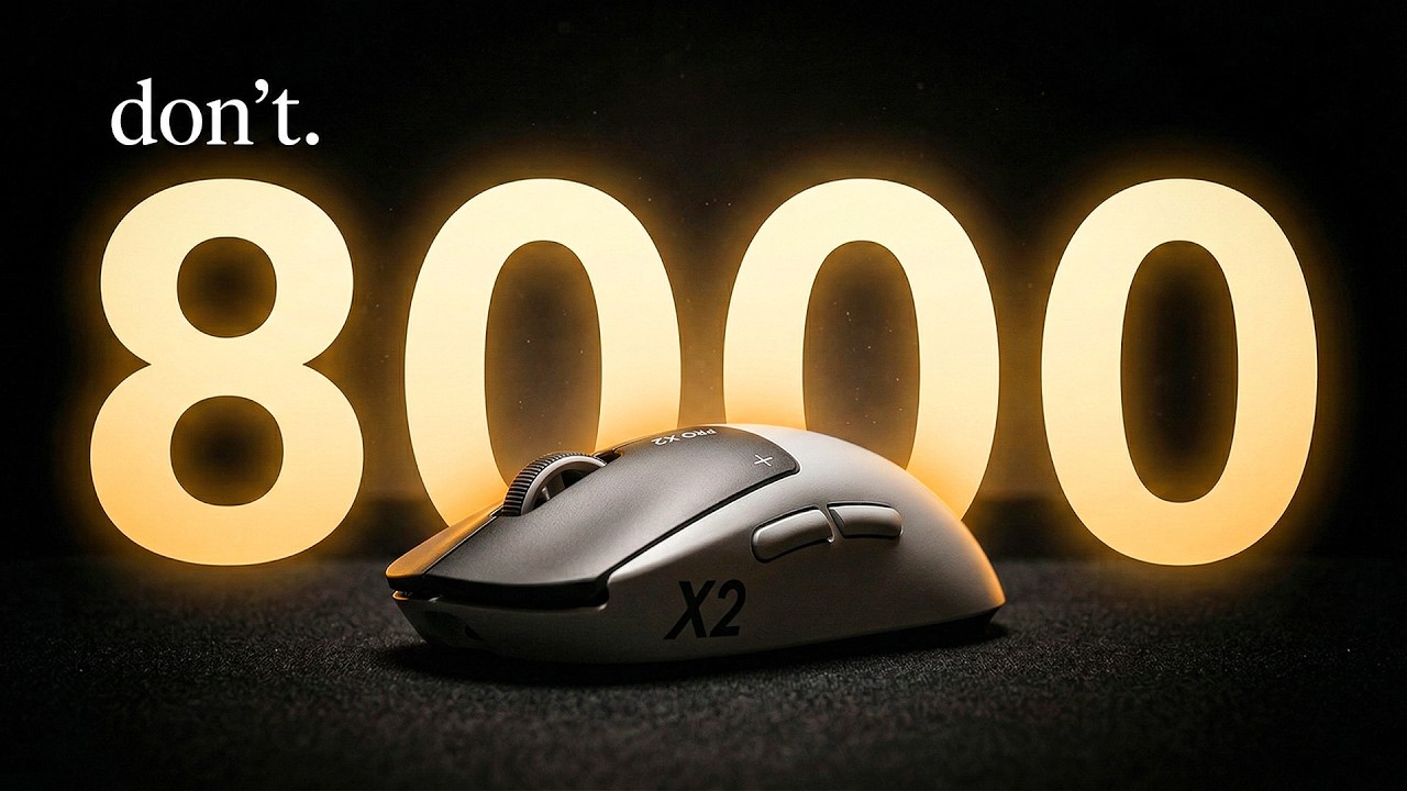 Your Mouse Is Faster at LOWER Hz