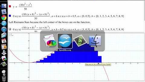 Calculus5b Riemann Sums, Area under a curve, introduction to the integral